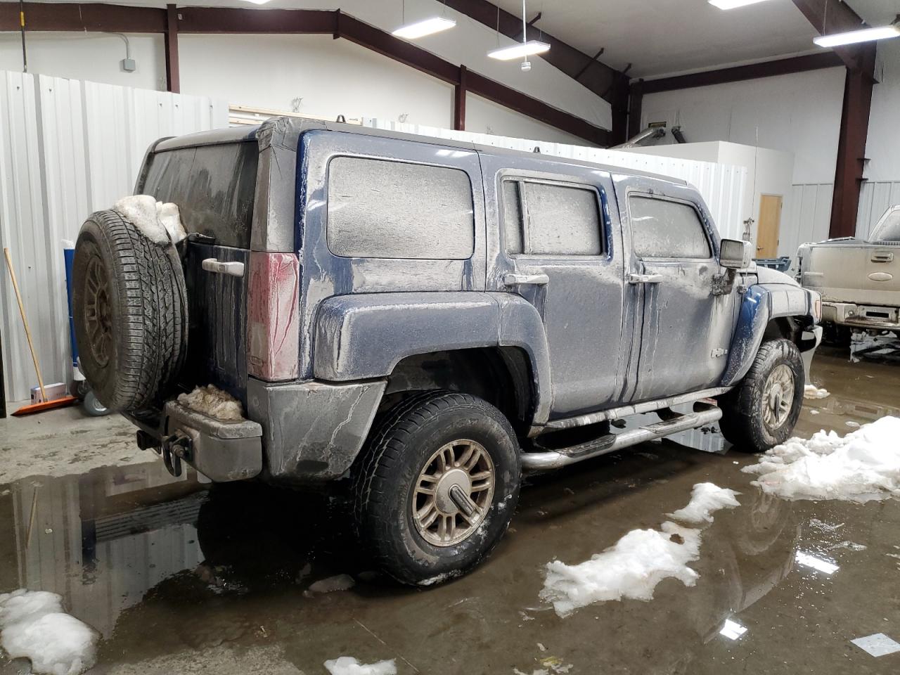 2006 Hummer H3 VIN 5GTDN136868188293 Copart auction photo, front end damage thumbnail 3