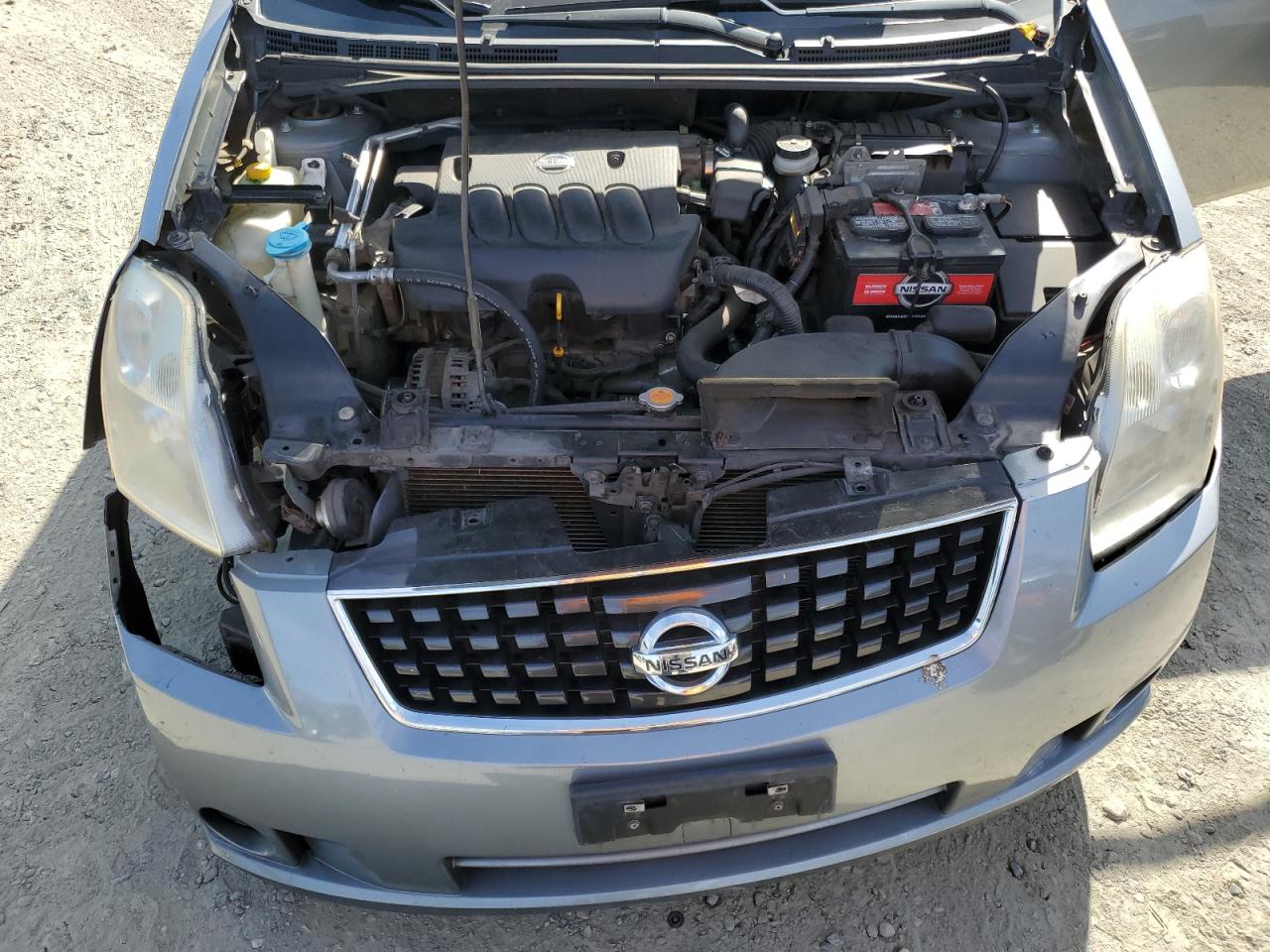 2008 Nissan Sentra VIN 3N1AB61E88L724791 Copart auction photo, front end damage thumbnail 11