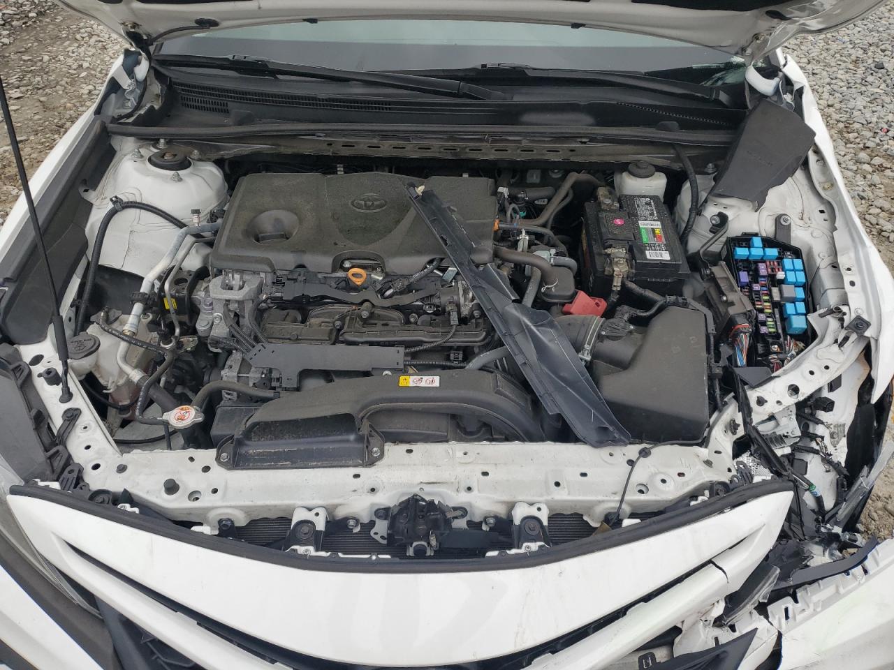 2021 Toyota Camry VIN 4T1G11AK8MU517316 Copart auction photo, front end / side damage thumbnail 11