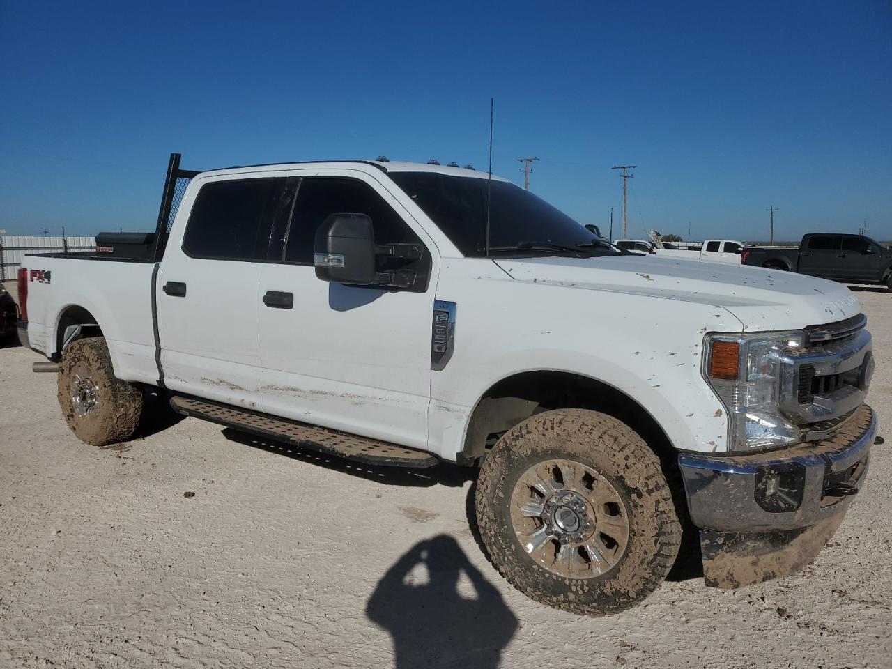 2022 Ford F250 VIN 1FT7W2BNXNEE38519 Copart auction photo, water/flood damage thumbnail 4
