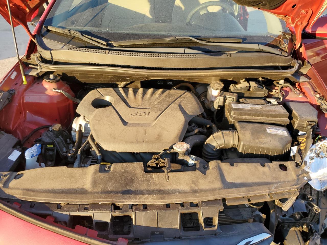 2017 Hyundai Accent VIN KMHCT4AE9HU387198 Copart auction photo, front end damage thumbnail 12