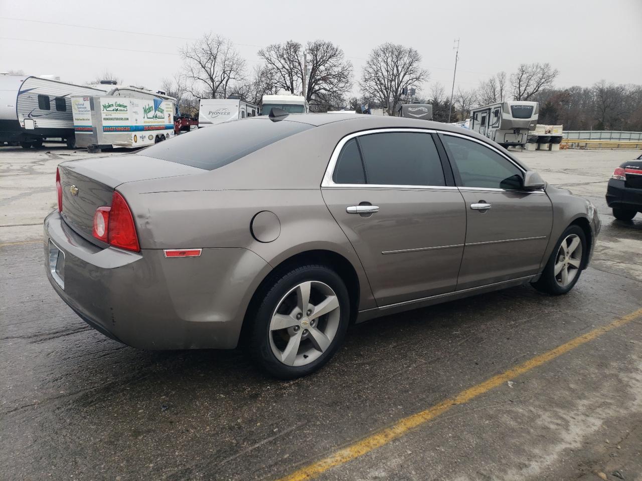 2012 Chevrolet Malibu VIN 1G1ZC5E04CF100844 Copart auction photo, front end / hail damage thumbnail 3