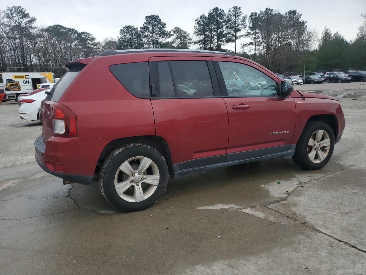 2016 Jeep Compass VIN 1C4NJCBA3GD705002 Copart auction photo, mechanical damage thumbnail 3