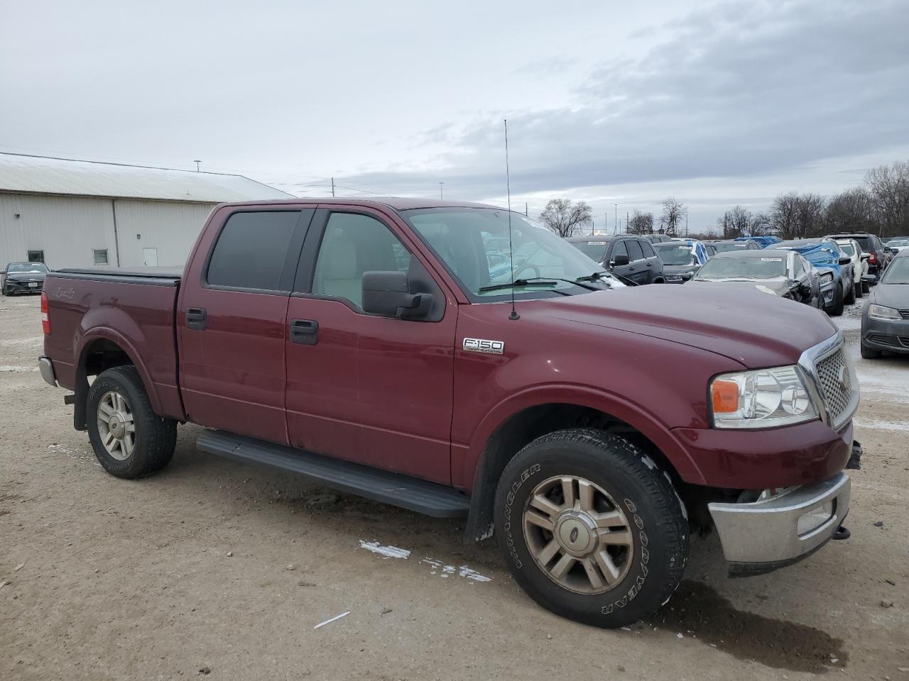 2004 Ford F-150 VIN 1FTPW14594KA67571 Copart auction photo, front end damage thumbnail 4