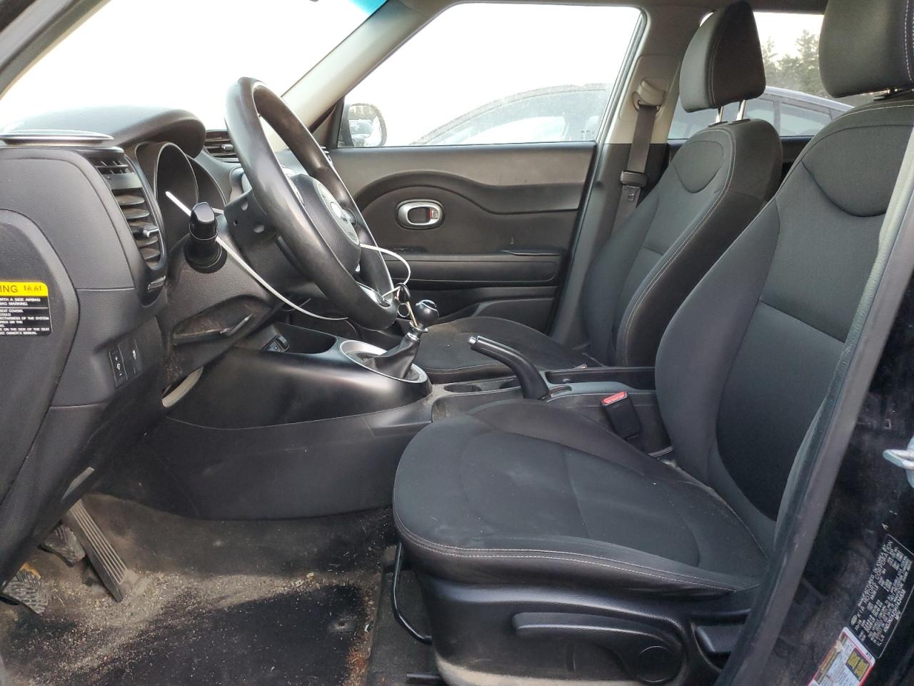 2017 KIA Soul VIN KNDJN2A25H7434838 Copart auction photo, front end / side damage thumbnail 7
