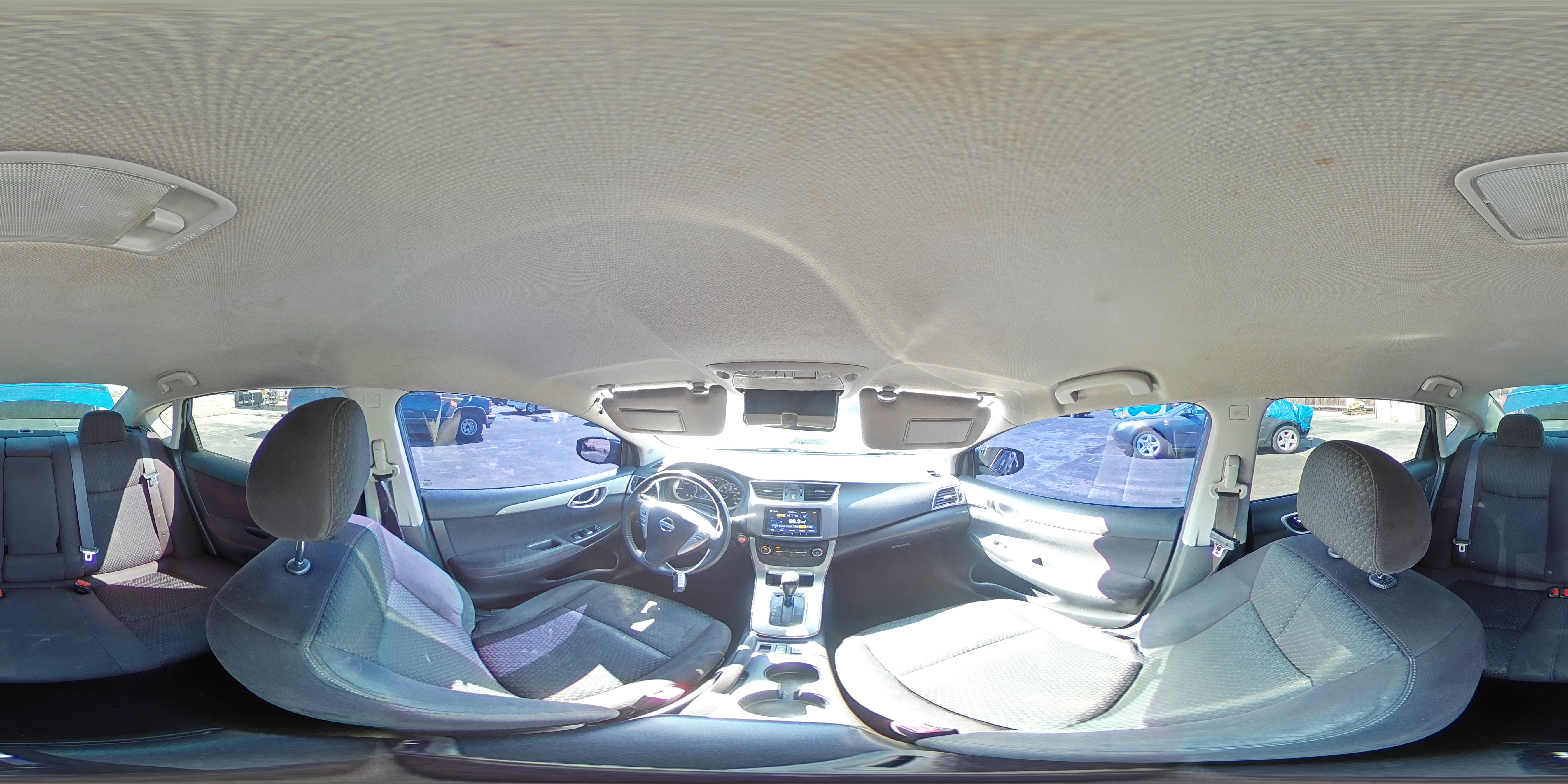 2015 Nissan Sentra VIN 3N1AB7AP8FY218983 Copart auction photo, rear end damage thumbnail 13