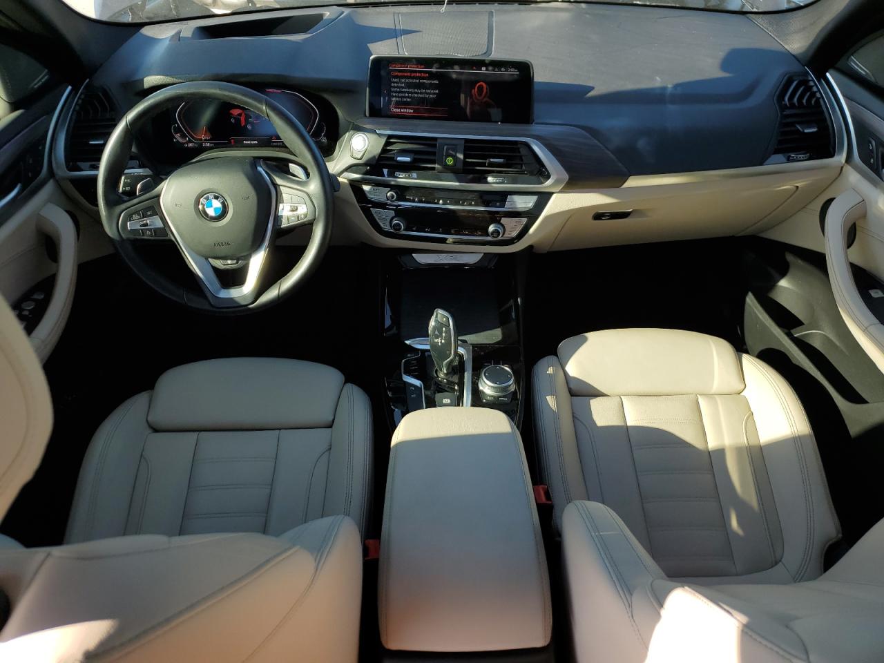 2021 BMW X3 VIN 5UXTY3C00M9G98244 Copart auction photo, front end damage thumbnail 8