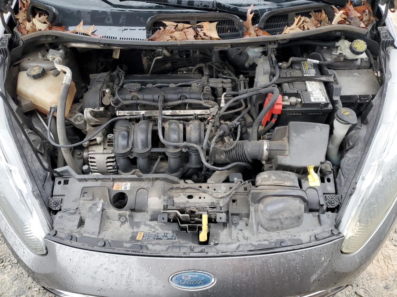 2014 Ford Fiesta VIN 3FADP4EJ3EM159420 Copart auction photo, side damage thumbnail 13