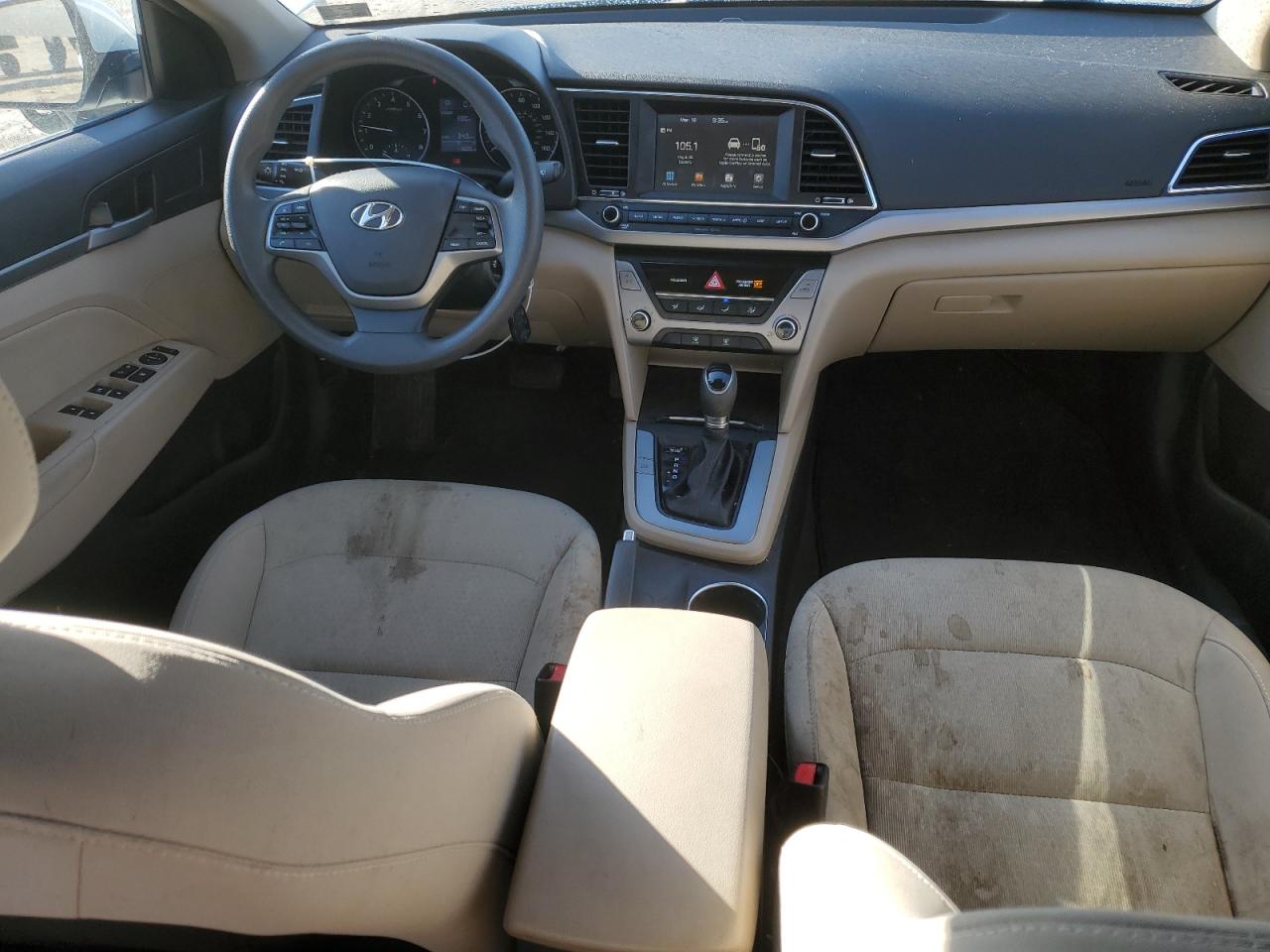 2017 Hyundai Elantra VIN 5NPD84LF1HH119952 Copart auction photo, frame damage / front end damage thumbnail 8