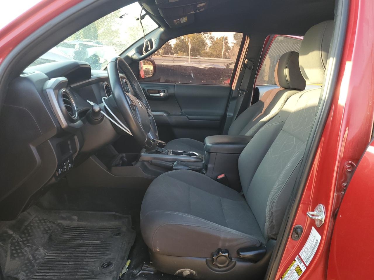 2017 Toyota Tacoma VIN 3TMCZ5AN5HM119617 Copart auction photo, all over damage thumbnail 7