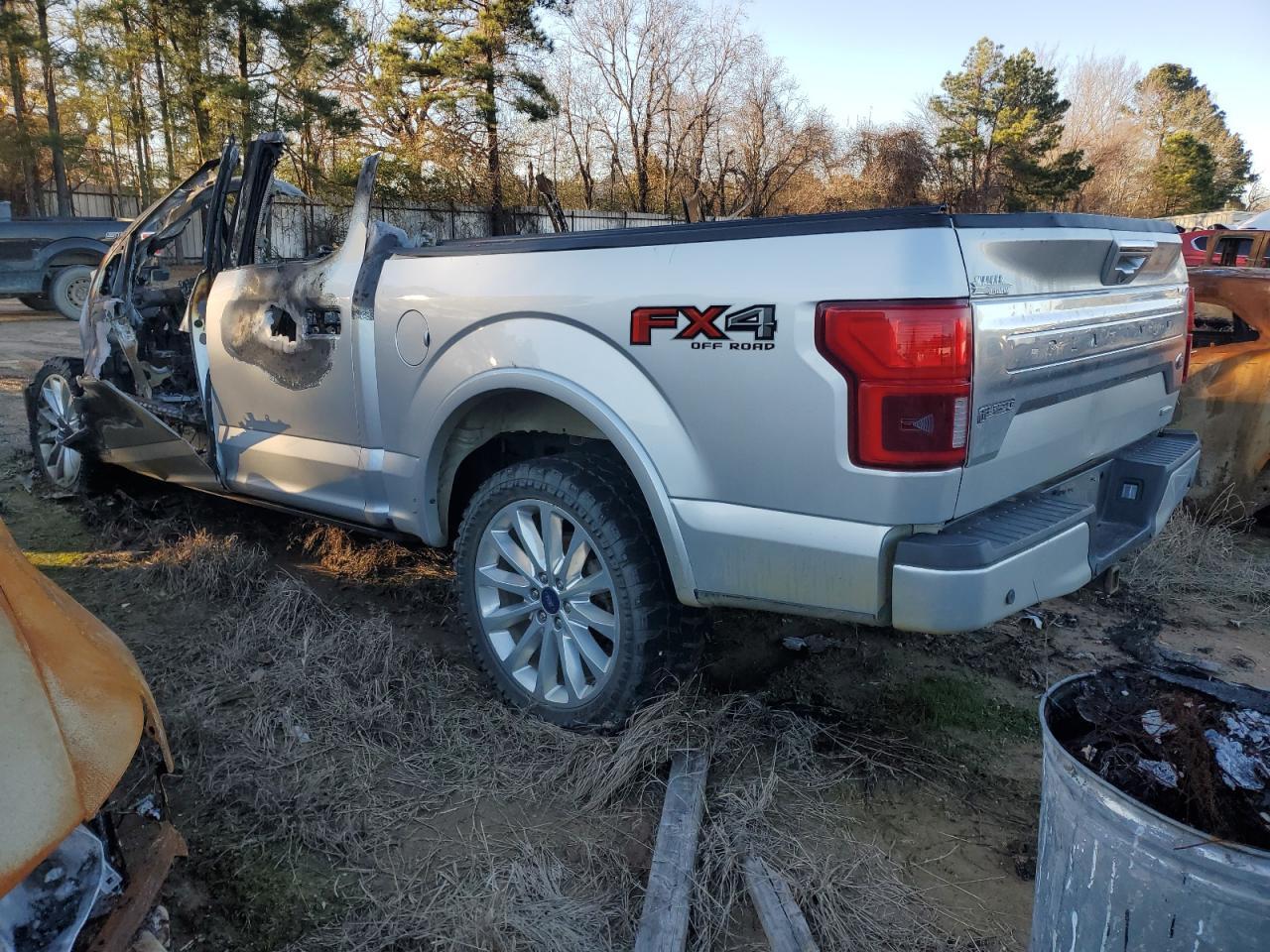 2018 Ford F-150 VIN 1FTEW1EG1JFA88443 Copart auction photo, burn damage thumbnail 2