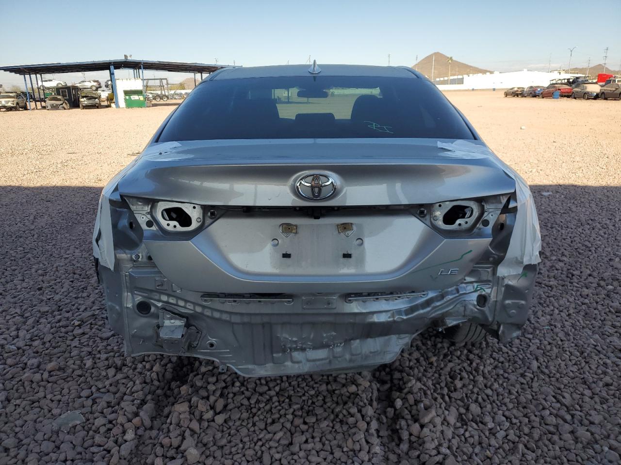 2022 Toyota Camry VIN 4T1C11AK1NU671737 Copart auction photo, rear end / side damage thumbnail 6