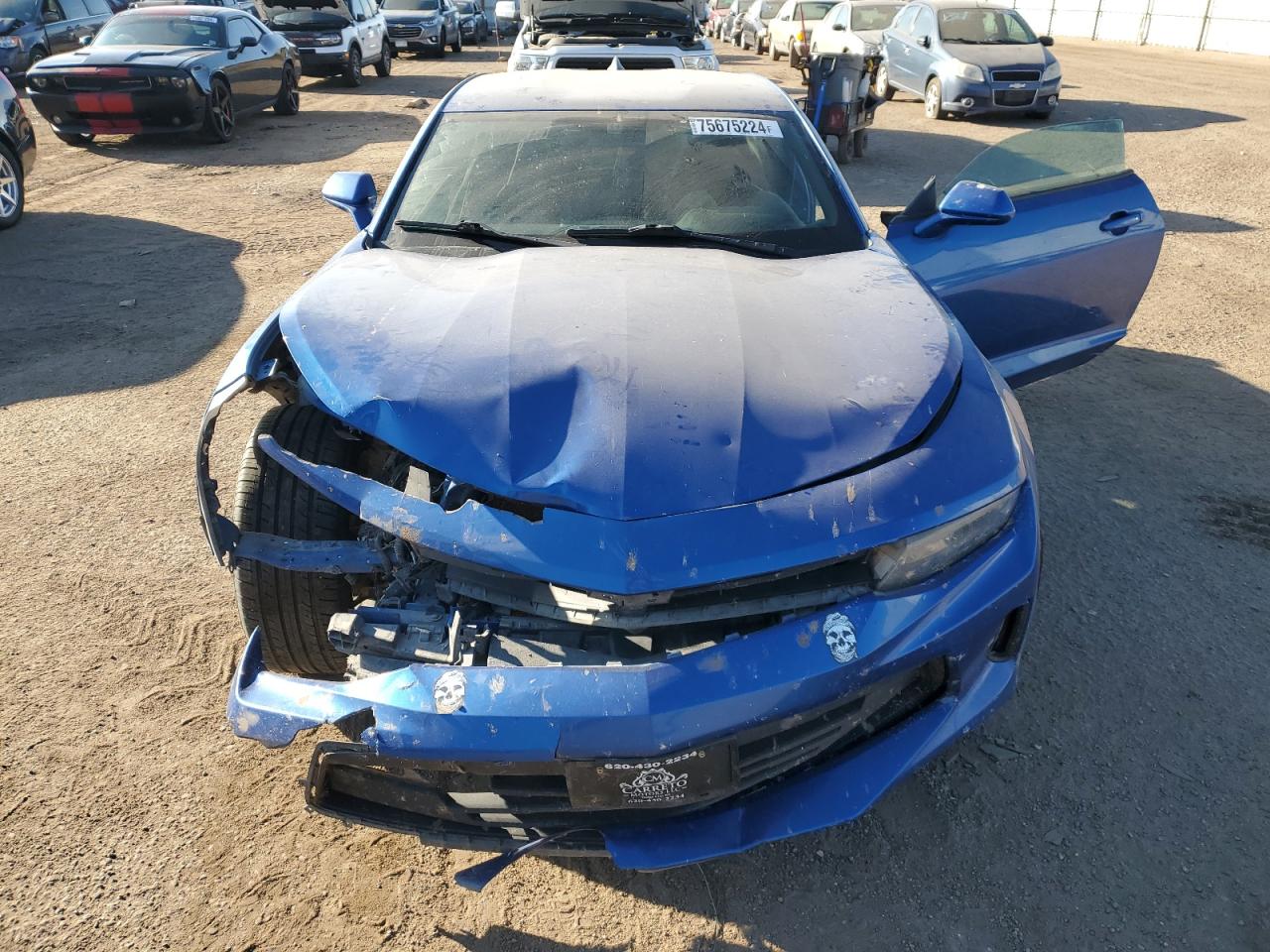 2016 Chevrolet Camaro VIN 1G1FB1RS9G0141179 Copart auction photo, front end damage thumbnail 11