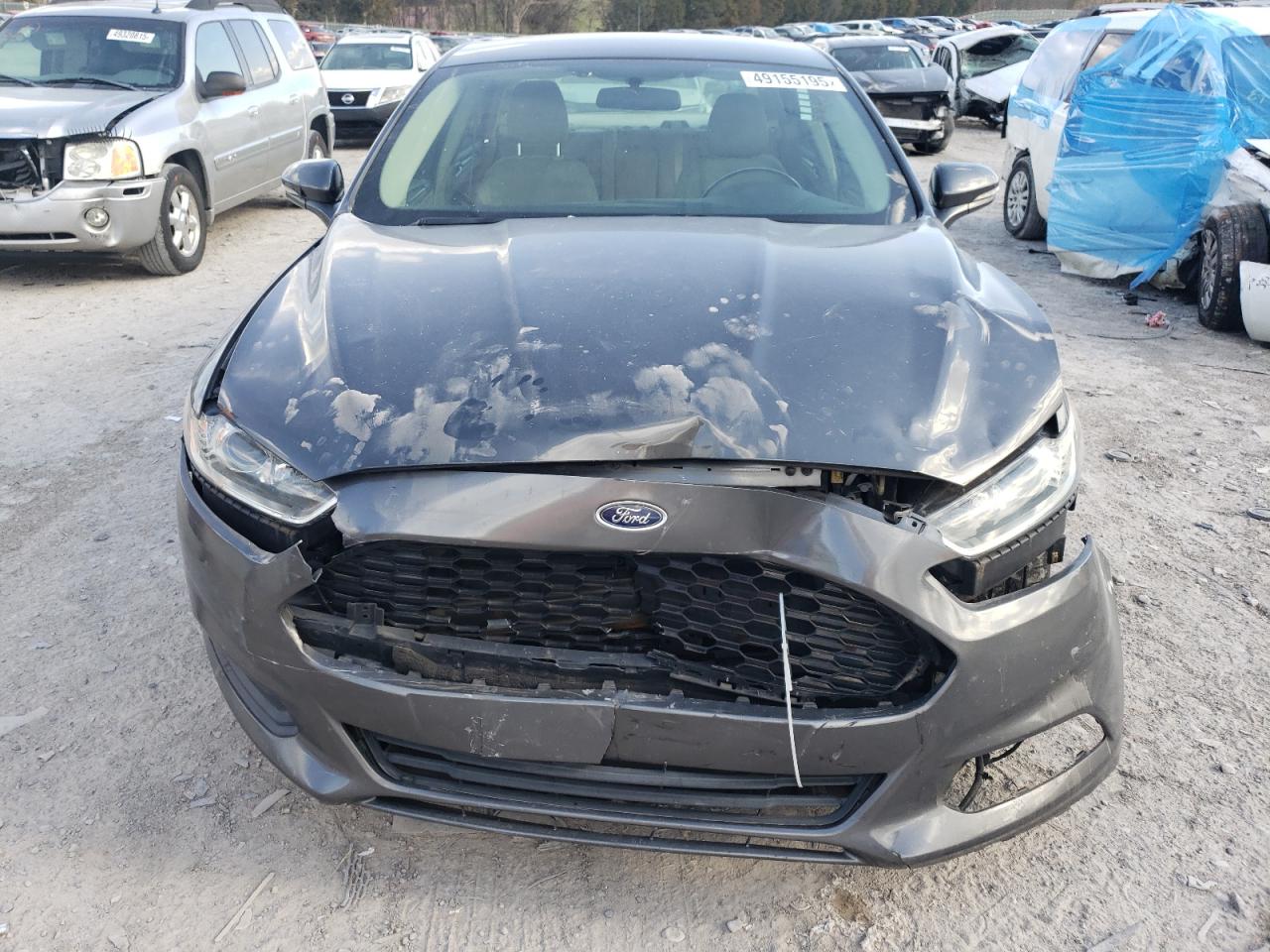 2016 Ford Fusion VIN 3FA6P0H79GR262347 Copart auction photo, front end damage thumbnail 5