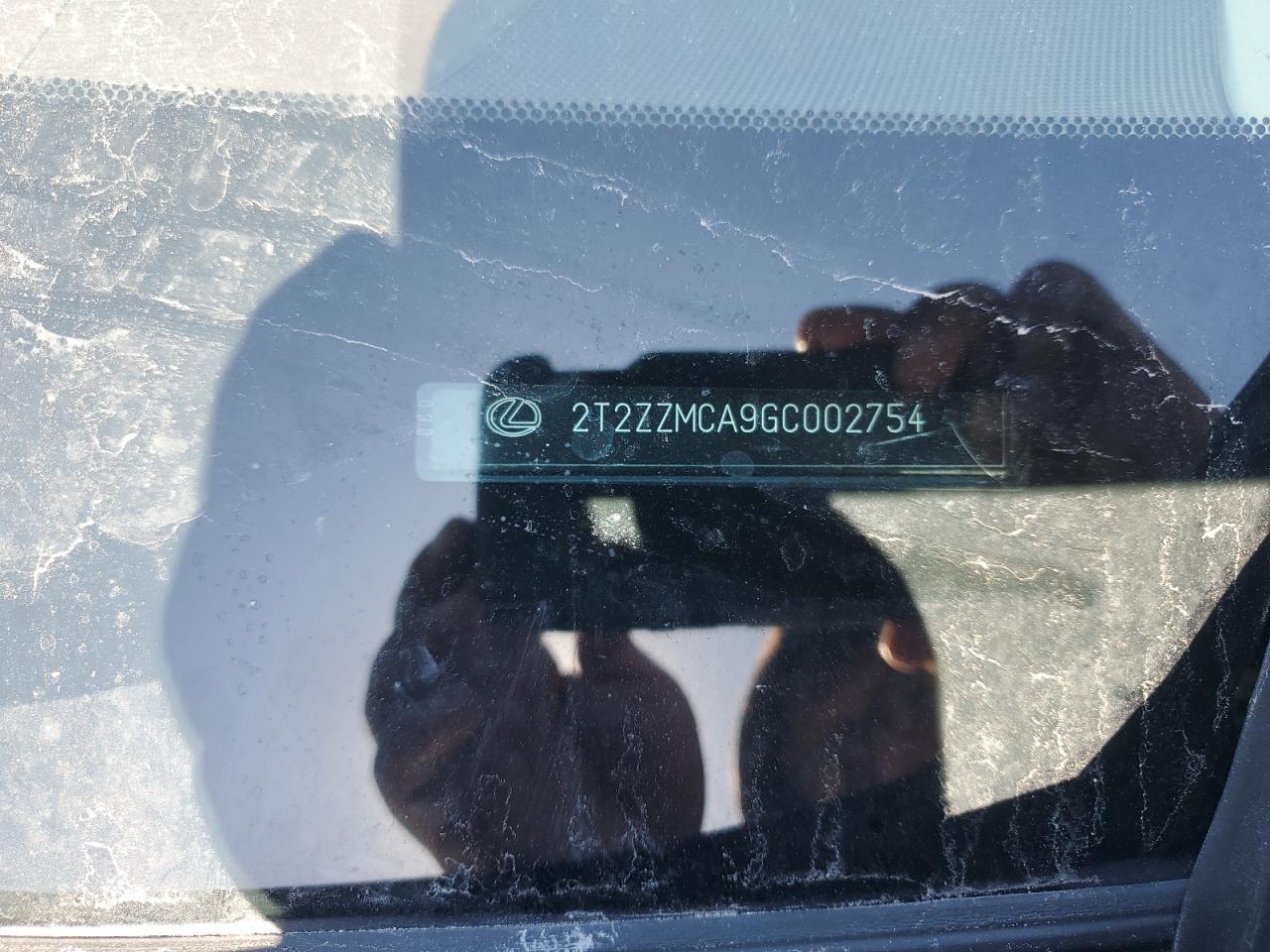 2016 Lexus RX VIN 2T2ZZMCA9GC002754 Copart auction photo, all over / mechanical damage thumbnail 14