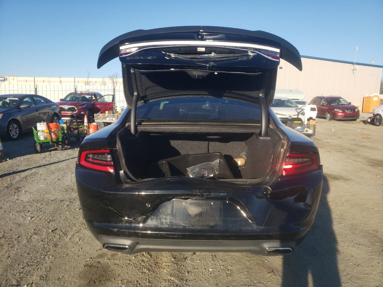 2016 Dodge Charger VIN 2C3CDXCT1GH180423 Copart auction photo, rear end / minor dent/scratches damage thumbnail 6