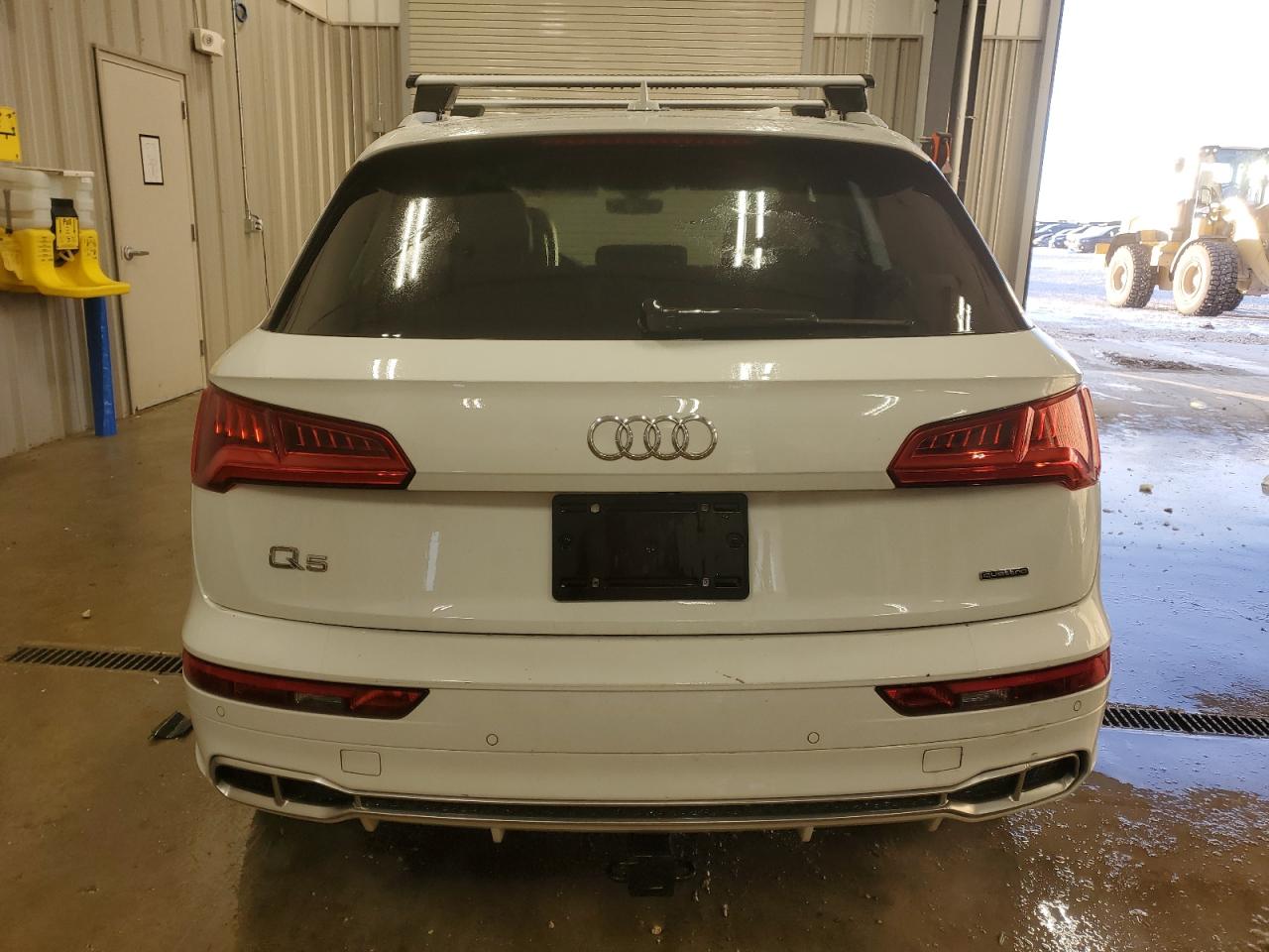 2020 Audi Q5 VIN WA1E2AFY2L2080987 Copart auction photo, front end / side damage thumbnail 6