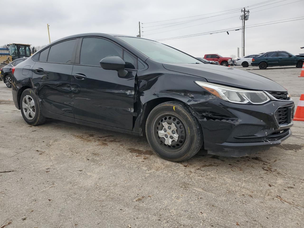 2018 Chevrolet Cruze VIN 1G1BC5SM7J7220007 Copart auction photo, side damage thumbnail 4