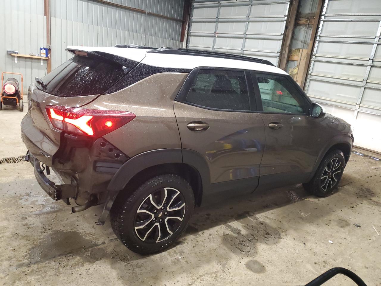 2021 Chevrolet TrailBlazer VIN KL79MSSL8MB126970 Copart auction photo, rear end / front end damage thumbnail 3