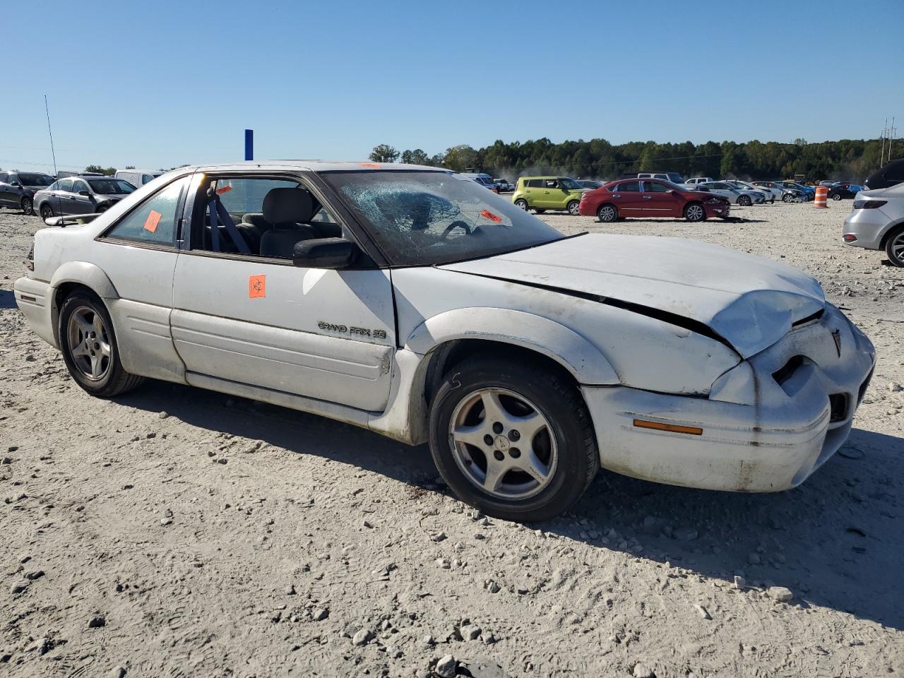 1995 Pontiac Grand Prix VIN 1G2WJ12M9SF335209 Copart auction photo, front end damage thumbnail 4