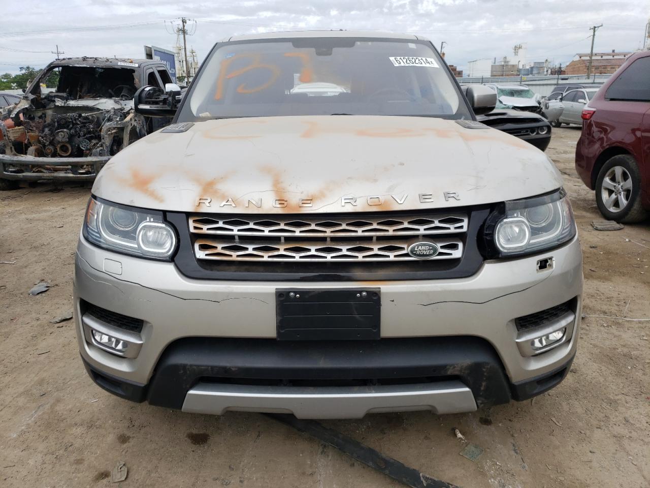 2016 Land Rover Range Rover VIN SALWR2PFXGA113280 Copart auction photo, vandalism damage thumbnail 5