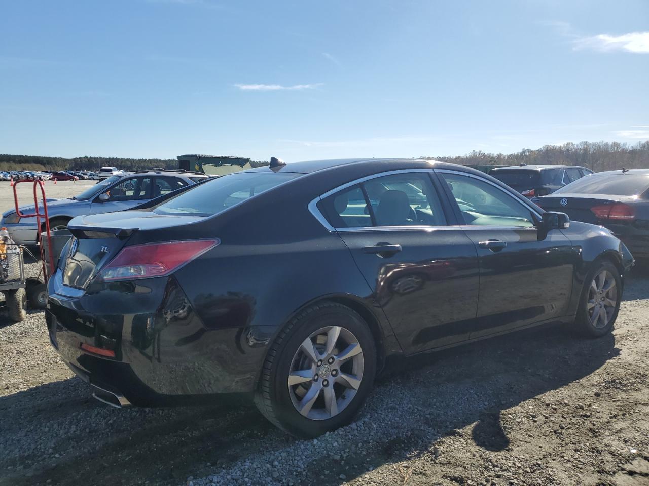 2013 Acura TL VIN 19UUA8F29DA002448 Copart auction photo, front end / minor dent/scratches damage thumbnail 3