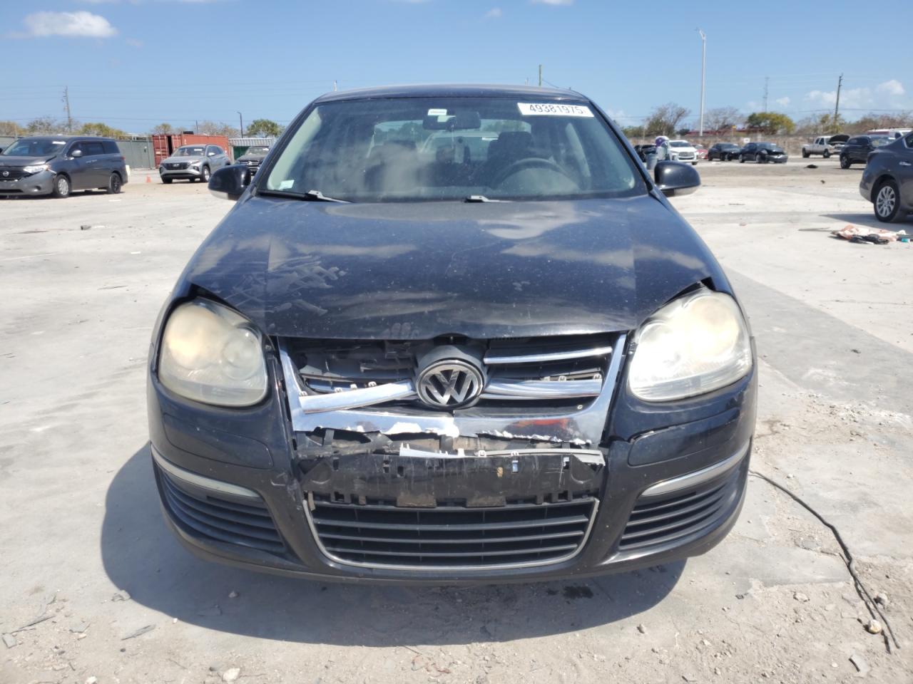 2010 Volkswagen Jetta VIN 3VWAX7AJ2AM142815 Copart auction photo, front end / rear end damage thumbnail 5