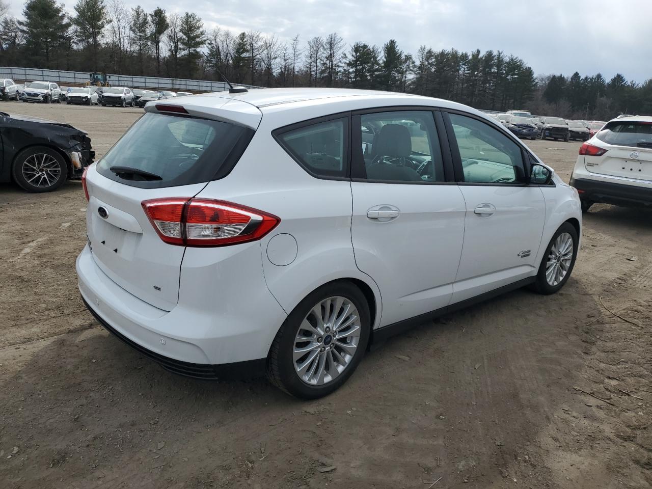 2017 Ford C-MAX VIN 1FADP5EU8HL109456 Copart auction photo, rear end damage thumbnail 3