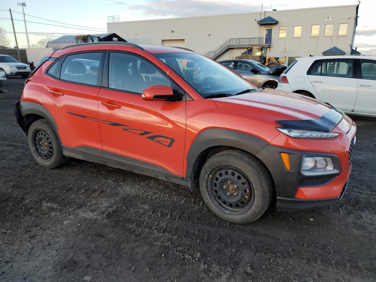 2019 Hyundai Kona VIN KM8K1CAA8KU204504 Copart auction photo, rear end damage thumbnail 4