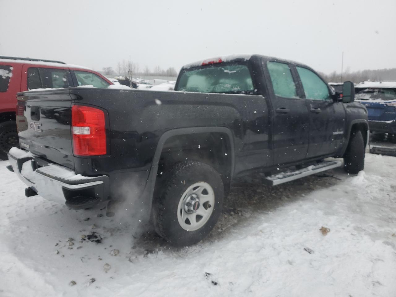 2018 GMC Sierra VIN 1GTV2LEC0JZ270816 Copart auction photo, front end damage thumbnail 3