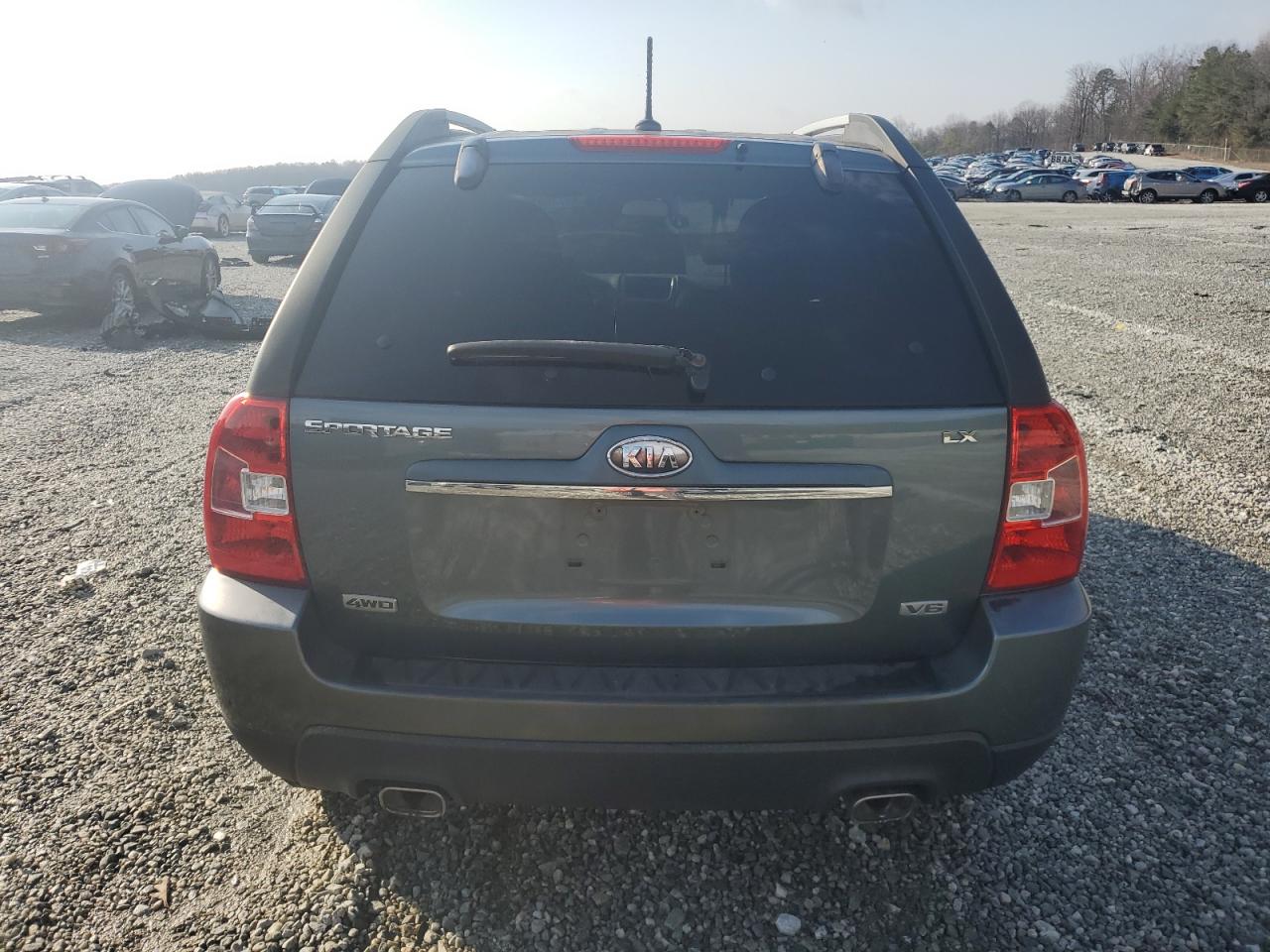 2009 KIA Sportage VIN KNDJE723X97581890 Copart auction photo, front end / mechanical damage thumbnail 6