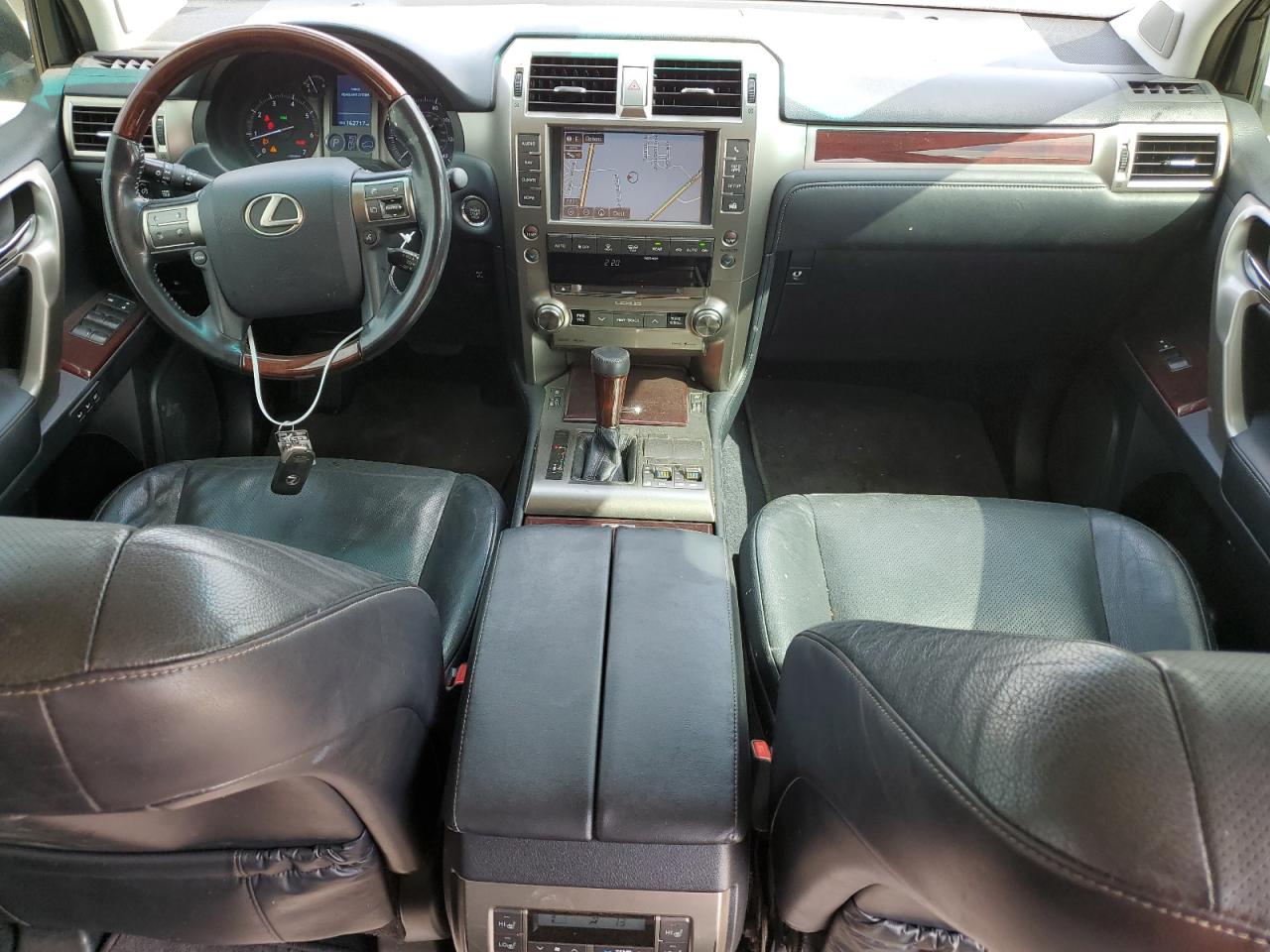 2016 Lexus GX VIN JTJBM7FX9G5137023 Copart auction photo, front end damage thumbnail 8