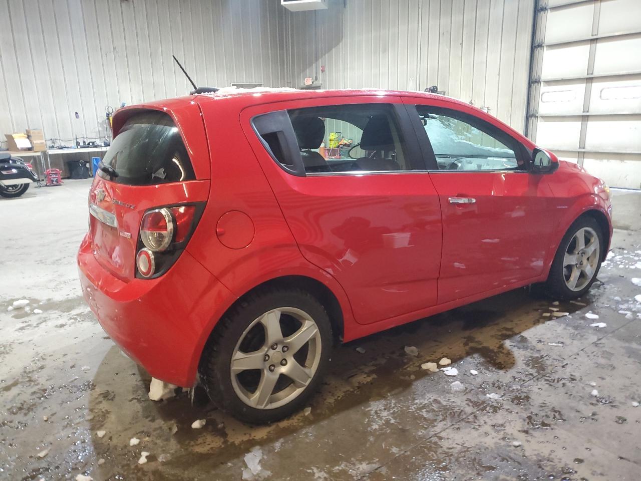 2016 Chevrolet Sonic VIN 1G1JE6SB5G4160166 Copart auction photo, rear end / front end damage thumbnail 3