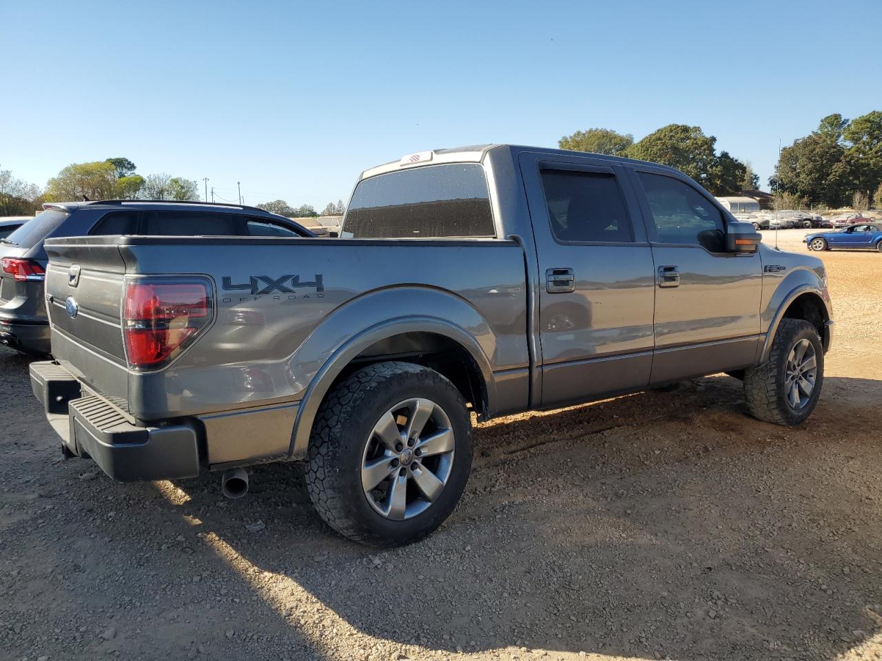 2014 Ford F-150 VIN 1FTFW1EF4EFC24713 Copart auction photo, side / rear end damage thumbnail 3