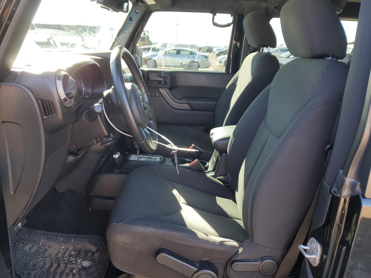 2016 Jeep Wrangler VIN 1C4AJWAG9GL230693 Copart auction photo, front end / minor dent/scratches damage thumbnail 7