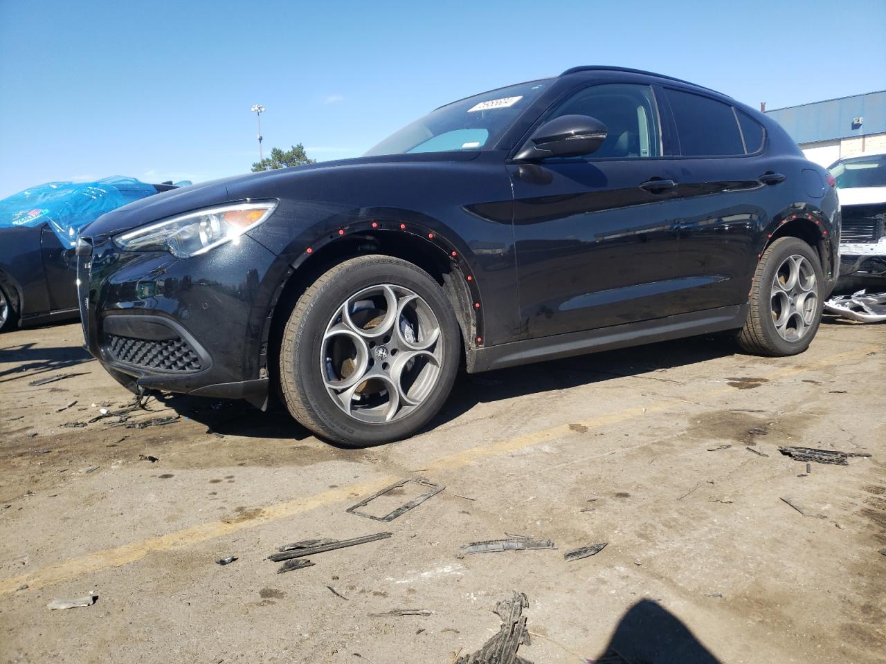 2021 Alfa Romeo Stelvio VIN ZASPAKAN7M7D09597