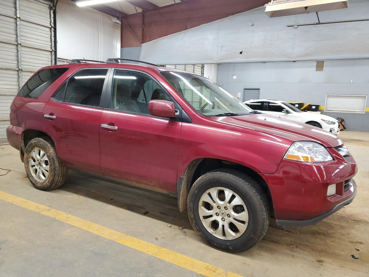 2003 Acura MDX VIN 2HNYD18683H500309 Copart auction photo, all over damage thumbnail 4