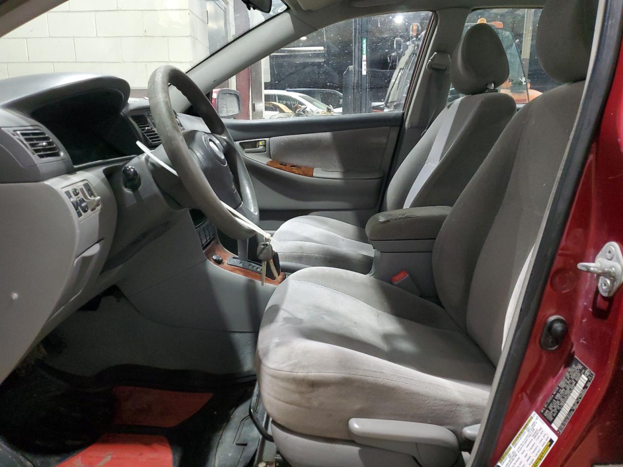 2006 Toyota Corolla VIN 2T1BR32E56C670330 Copart auction photo, front end / rear end damage thumbnail 7