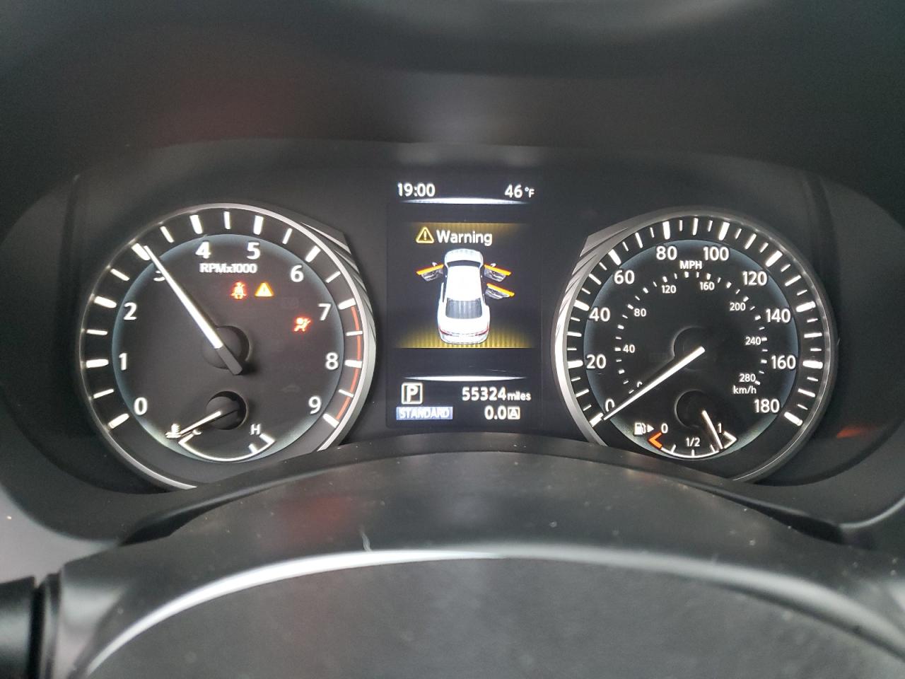 2018 Infiniti Q50 VIN JN1EV7AR3JM444600 Copart auction photo, side damage thumbnail 9