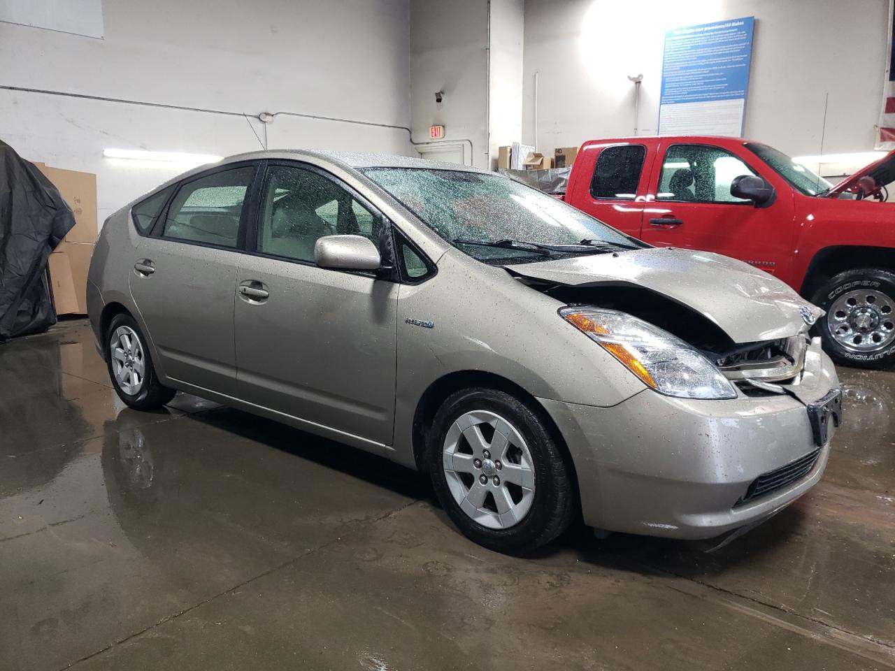 2008 Toyota Prius VIN JTDKB20U983355440 Copart auction photo, front end damage thumbnail 4