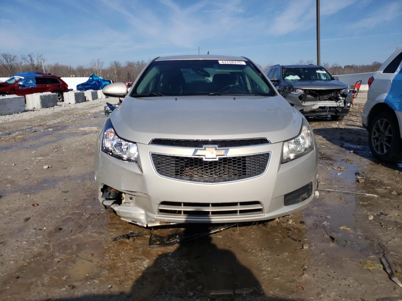 2011 Chevrolet Cruze VIN 1G1PF5S95B7123446 Copart auction photo, front end damage thumbnail 5