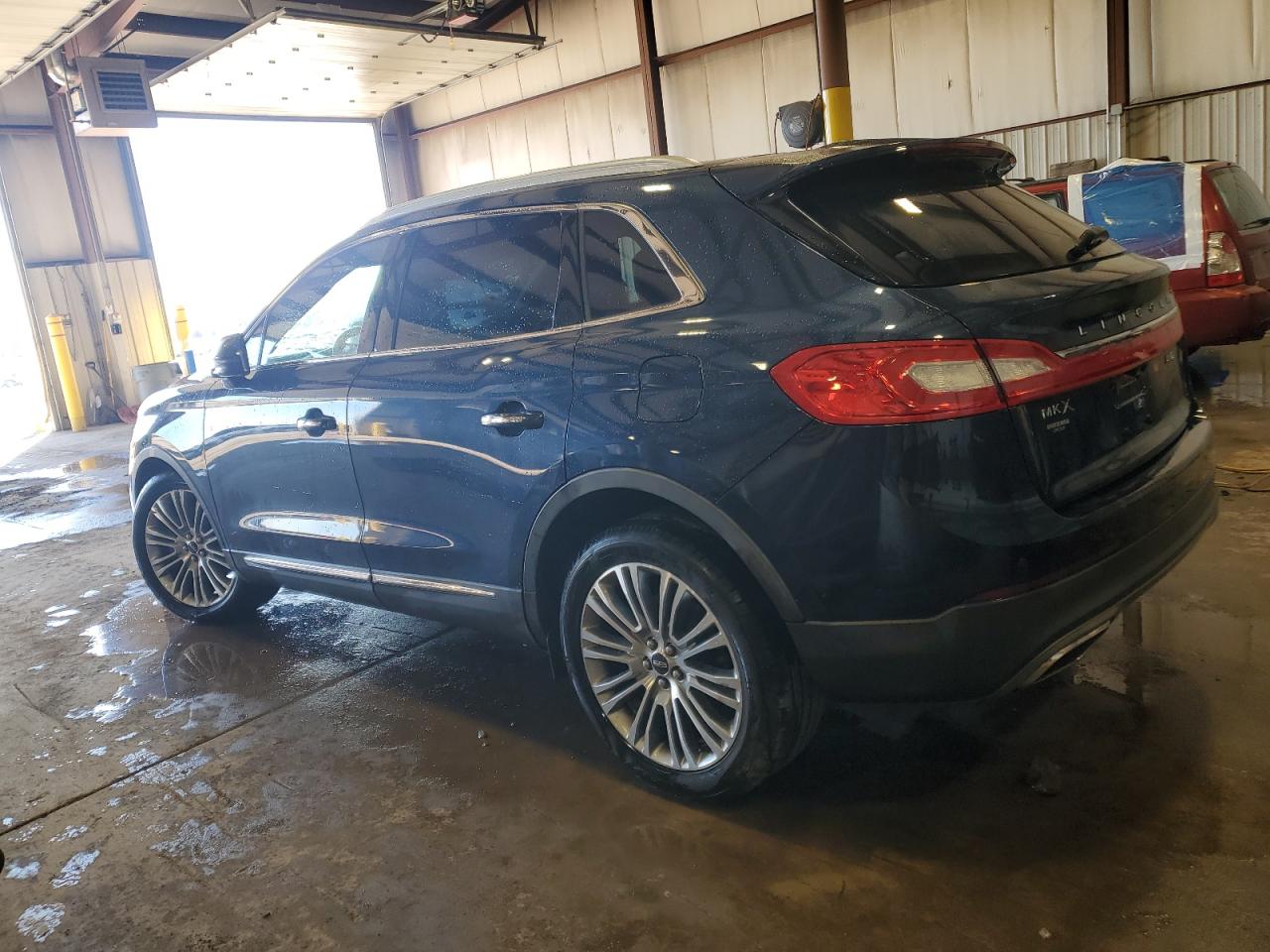 2017 Lincoln MKX VIN 2LMPJ8LR9HBL48376 Copart auction photo, side damage thumbnail 2
