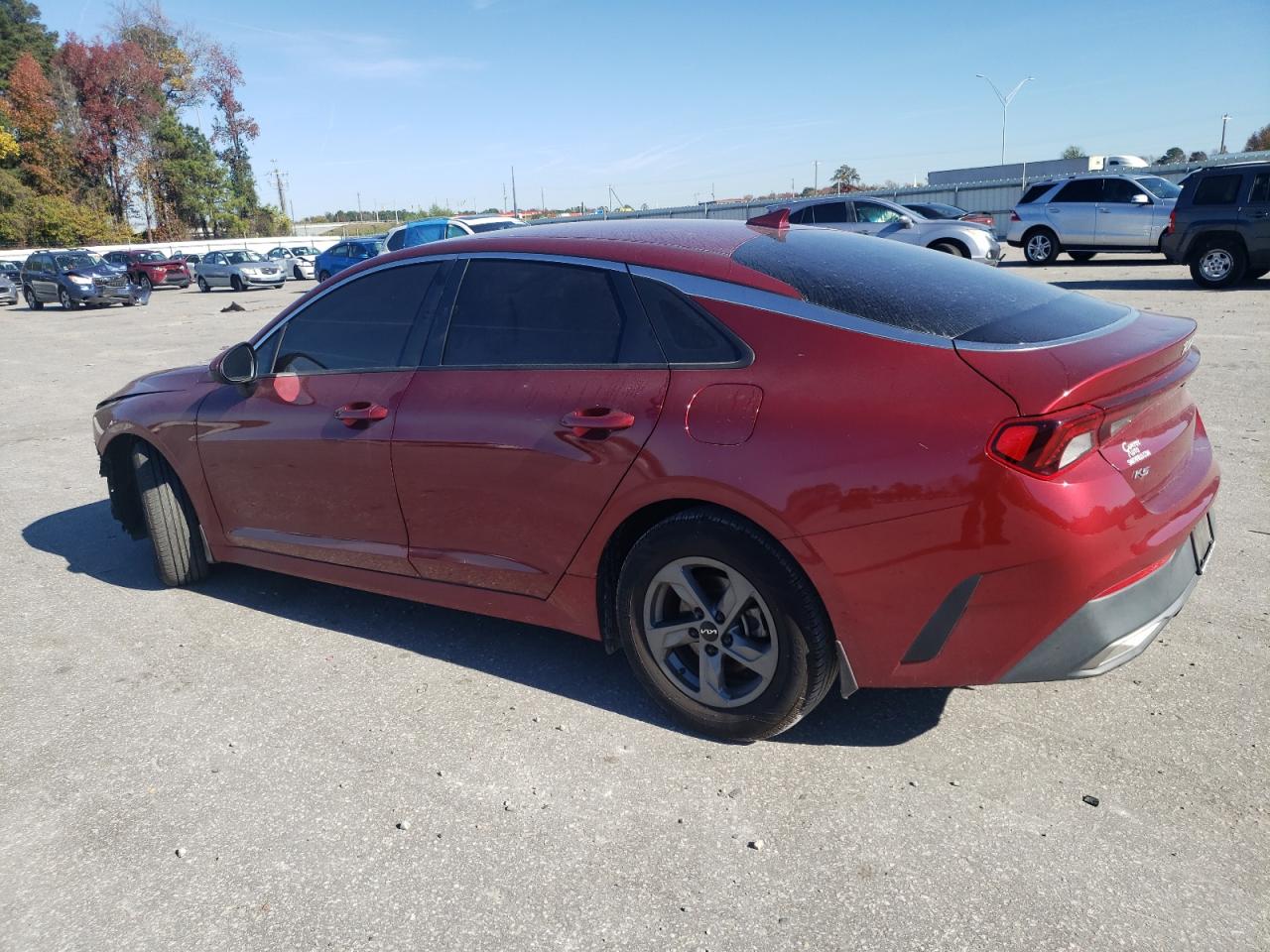 2022 KIA K5 VIN 5XXG24J25NG098240 Copart auction photo, front end damage thumbnail 2