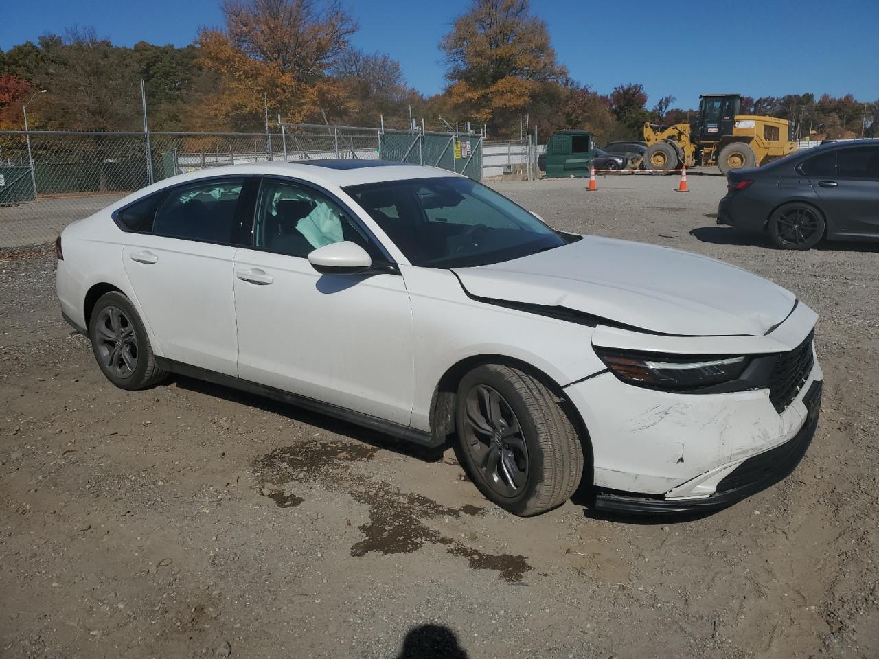 2023 Honda Accord VIN 1HGCY1F30PA042946 Copart auction photo, front end / frame damage damage thumbnail 4