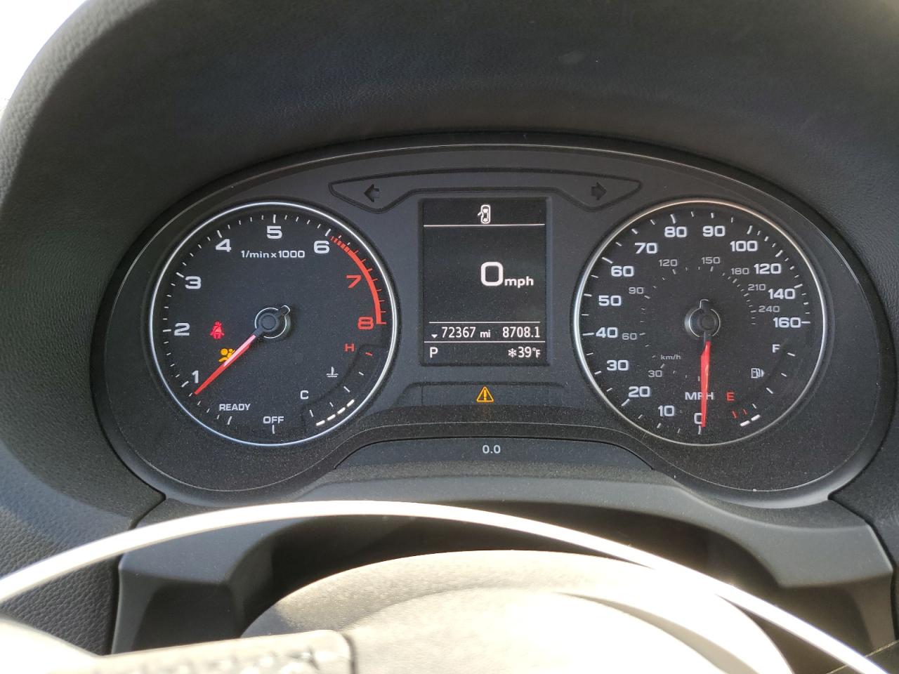 2018 Audi A3 VIN WAUAUGFF3J1059243 Copart auction photo, all over damage thumbnail 9