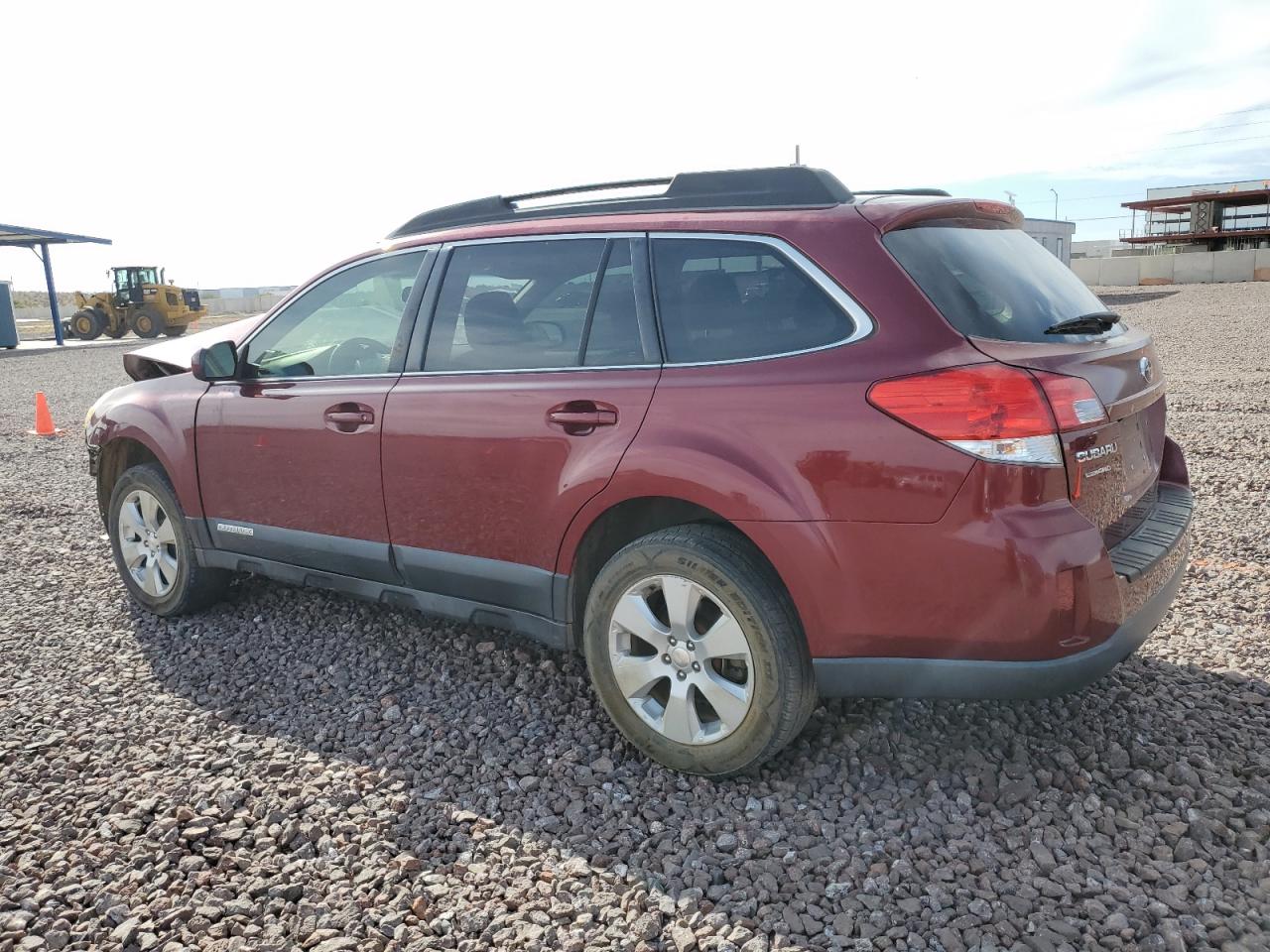 2011 Subaru Outback VIN 4S4BRBGC5B3319112 Copart auction photo, front end / side damage thumbnail 2
