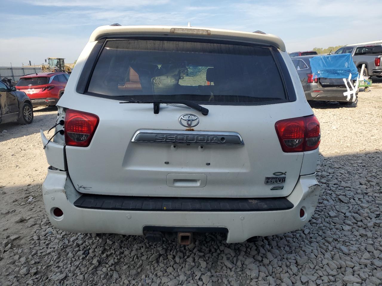 2013 Toyota Sequoia VIN 5TDDW5G11DS087115 Copart auction photo, all over damage thumbnail 6