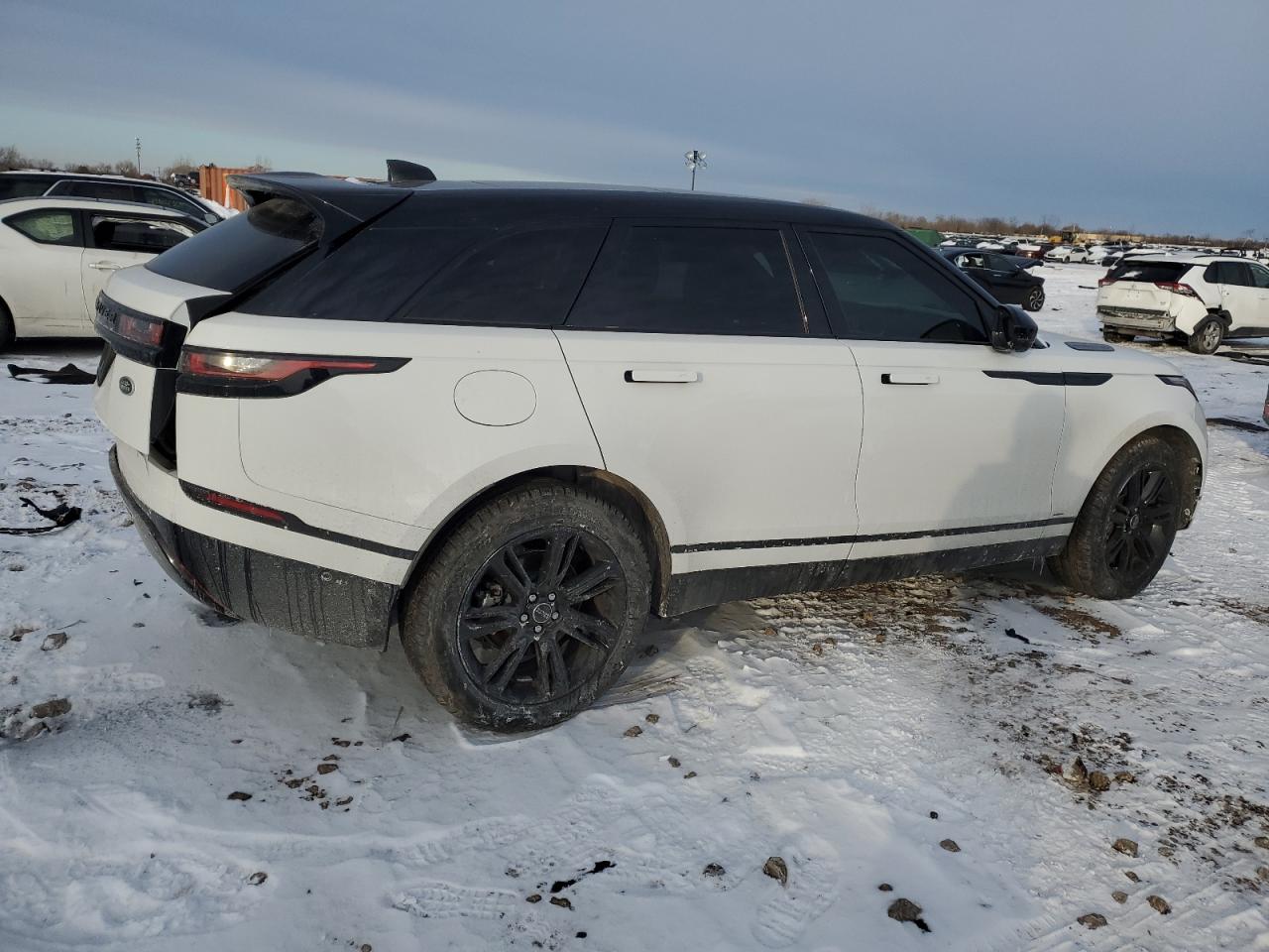 2021 Land Rover Range Rover VIN SALYT2EX4MA319874 Copart auction photo, rear end damage thumbnail 3