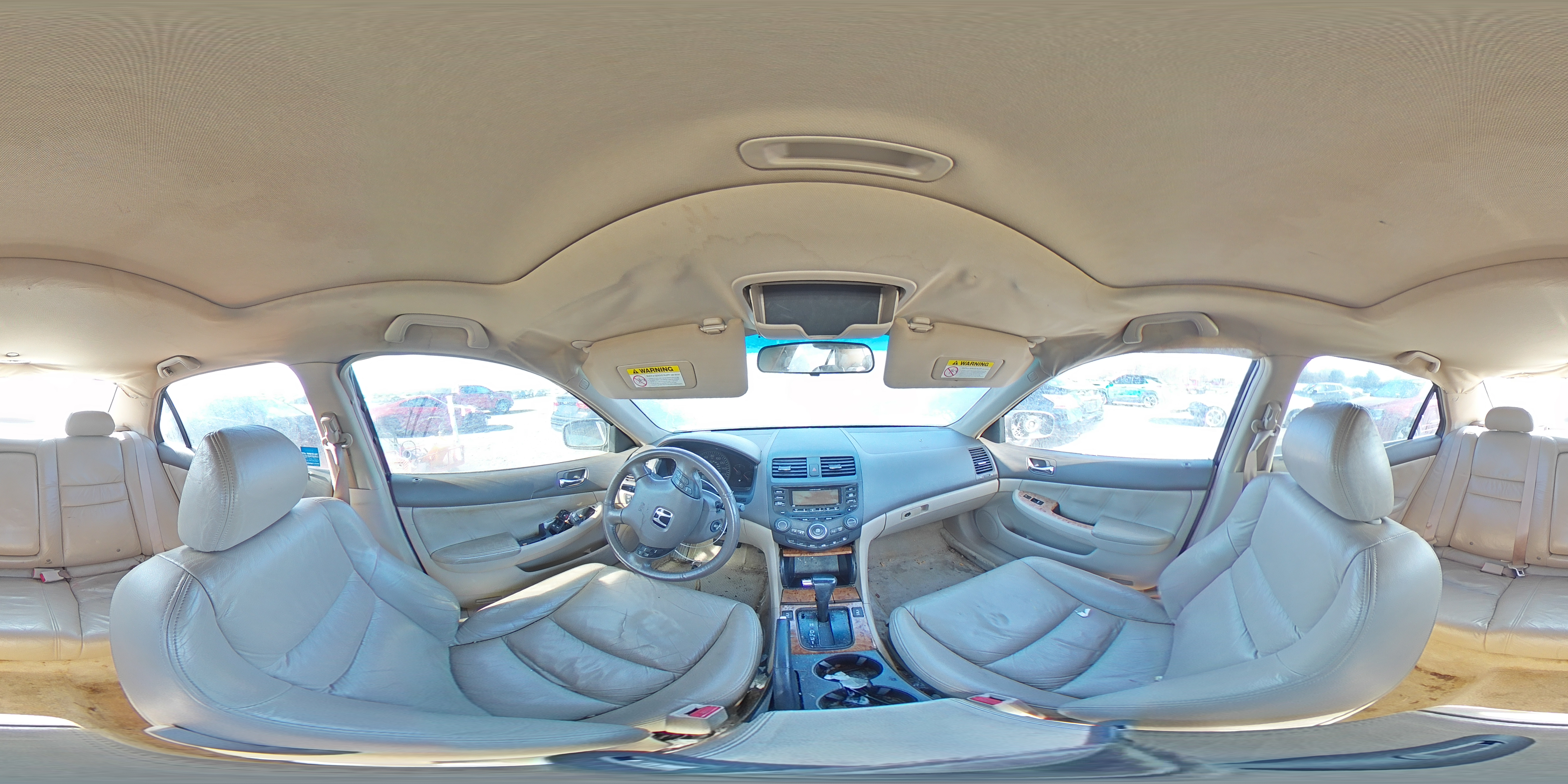 2003 Honda Accord VIN 1HGCM66563A004917 Copart auction photo, all over damage thumbnail 13