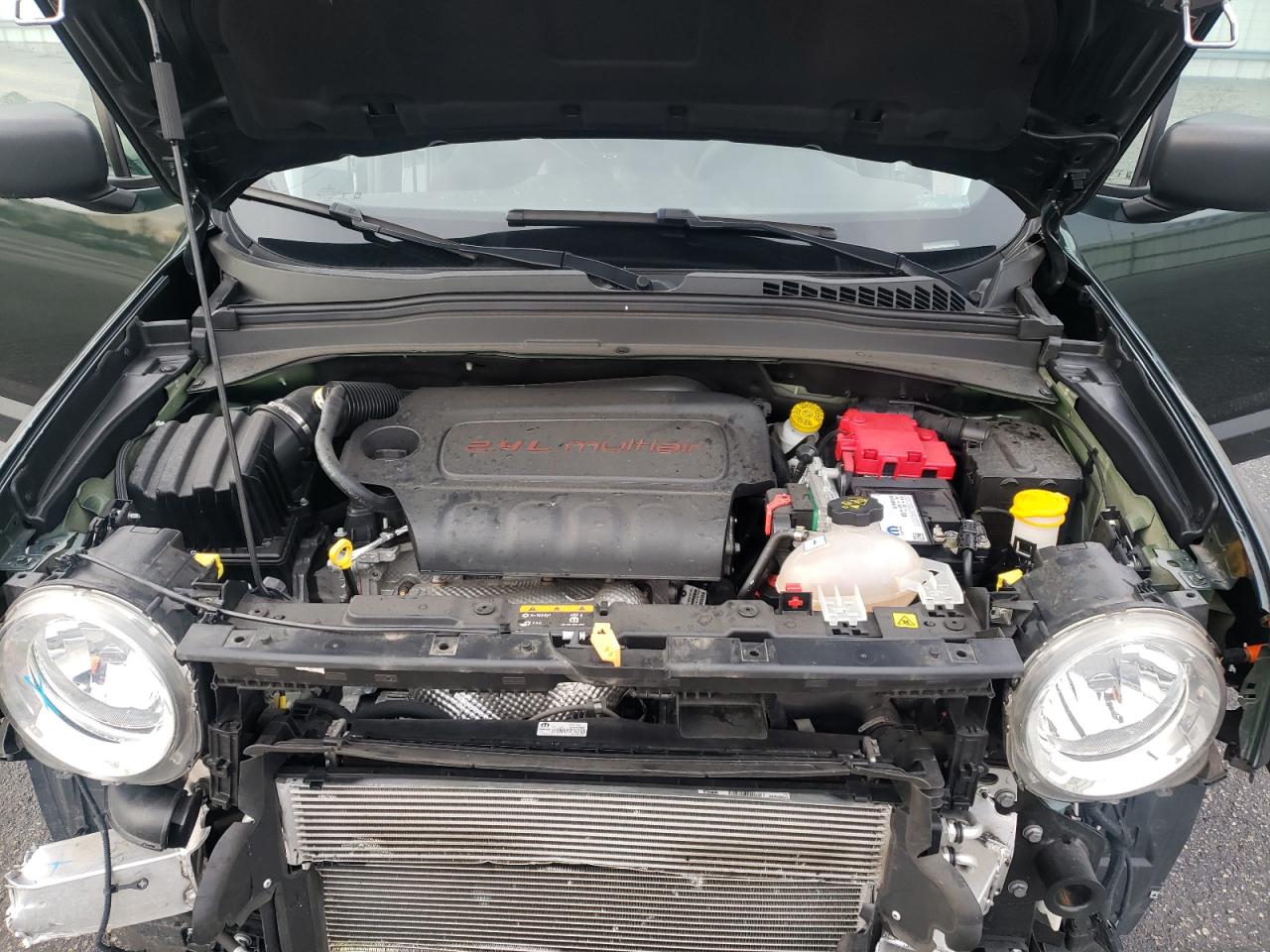 2021 Jeep Renegade VIN ZACNJCAB4MPM41650 Copart auction photo, front end damage thumbnail 13
